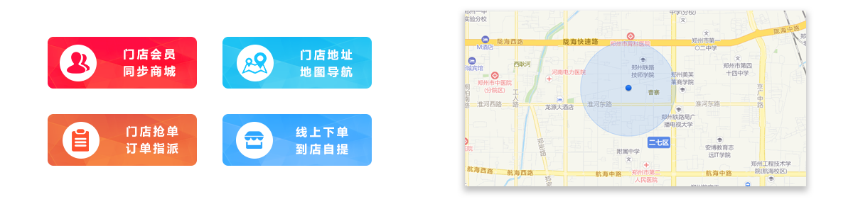 智慧門店O2O，解決線上商城與線下實體銷售渠道的對接